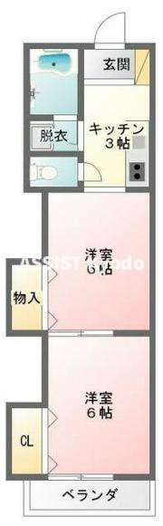 プチベルの間取り