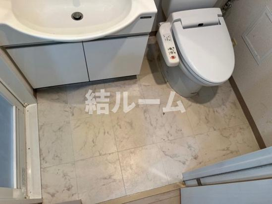 練馬区田柄２丁目の賃貸マンションのトイレ