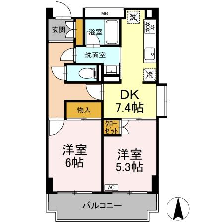 【間取り】 | アーバンエクセル蘇我