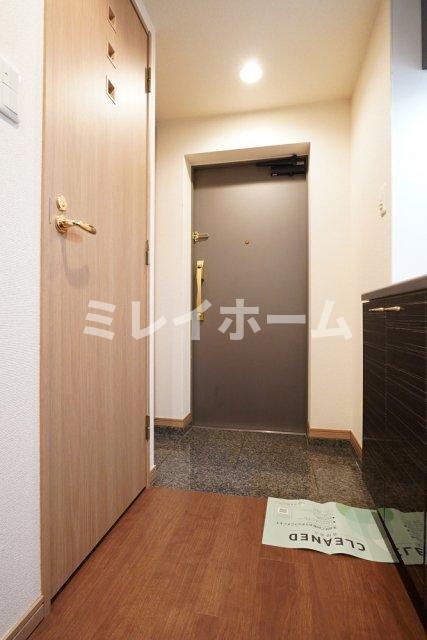 ルーブル大崎参番館の玄関