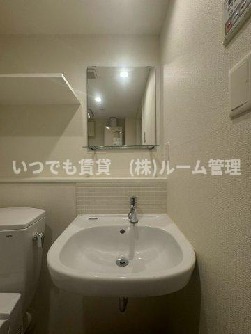 ALERO北参道の洗面所|別号室イメージの為、現状を優先致します。