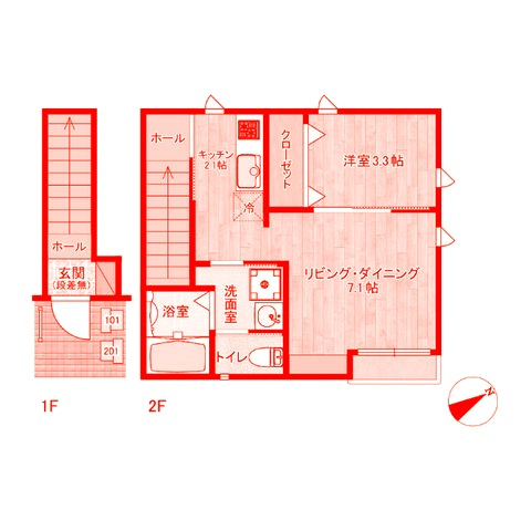 La Vita Feliceの間取り