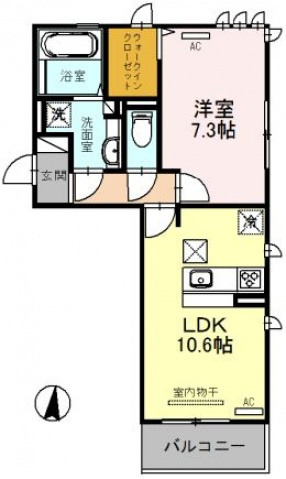 TMSコートの間取り
