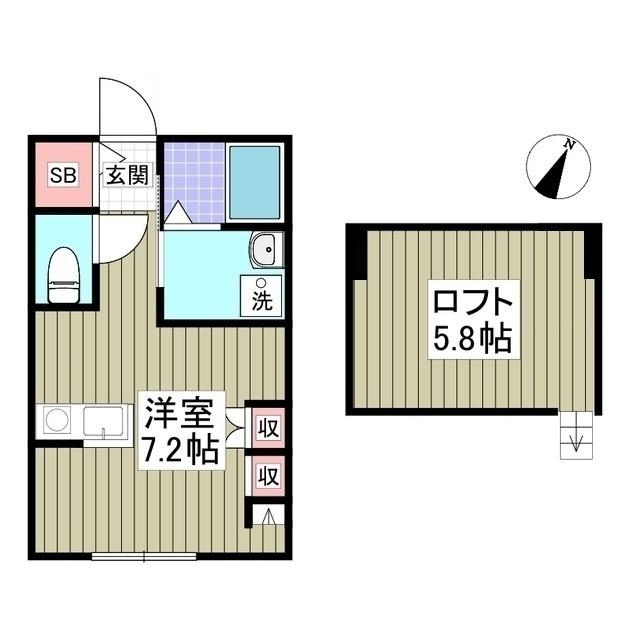 壱番館の間取り