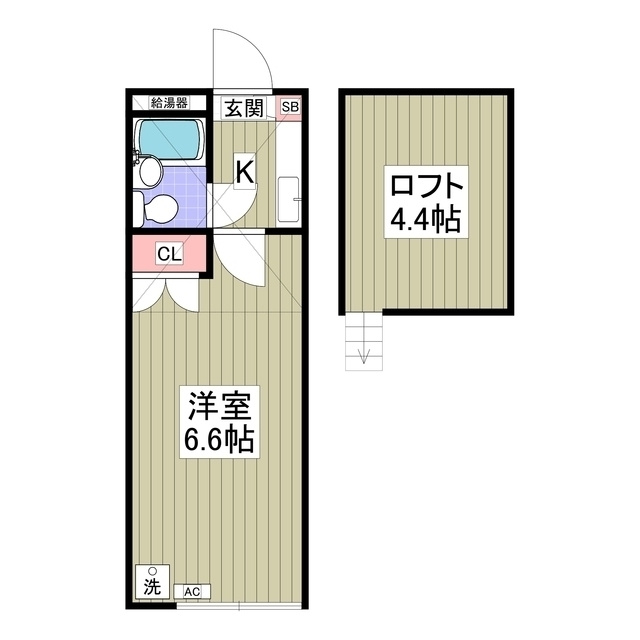 ガーベラの間取り