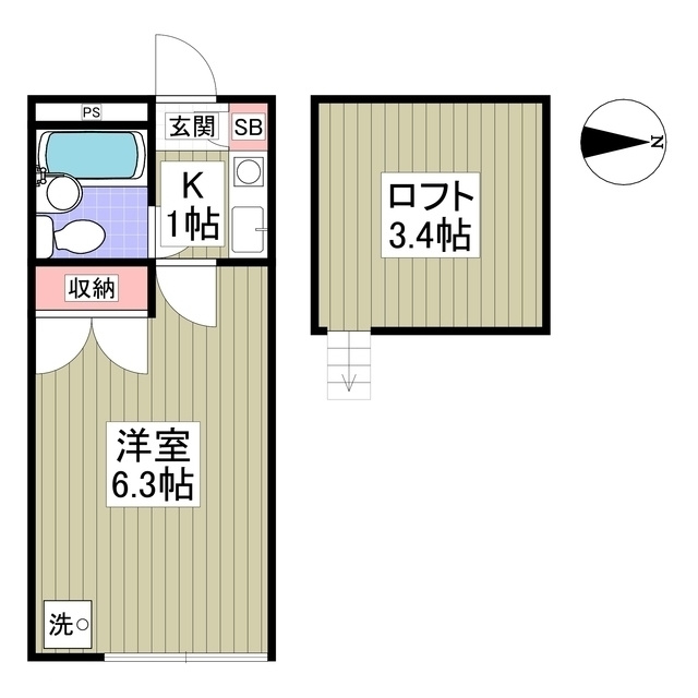 ガザニアの間取り