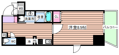 【間取り】 | ルクシア阿波座