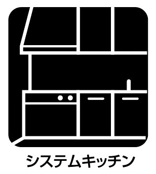 亀岡市古世町　第4期　新築一戸建てのキッチン|リビングと統一感があり、使い勝手のいいキッチン。広々としているので、二人並んで作業が出来ちゃいます。お子様と一緒に色々なお料理に挑戦できるスペースがあります。