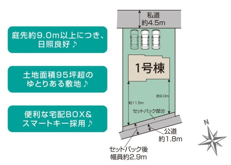 千葉市緑区誉田町１丁目の区画図