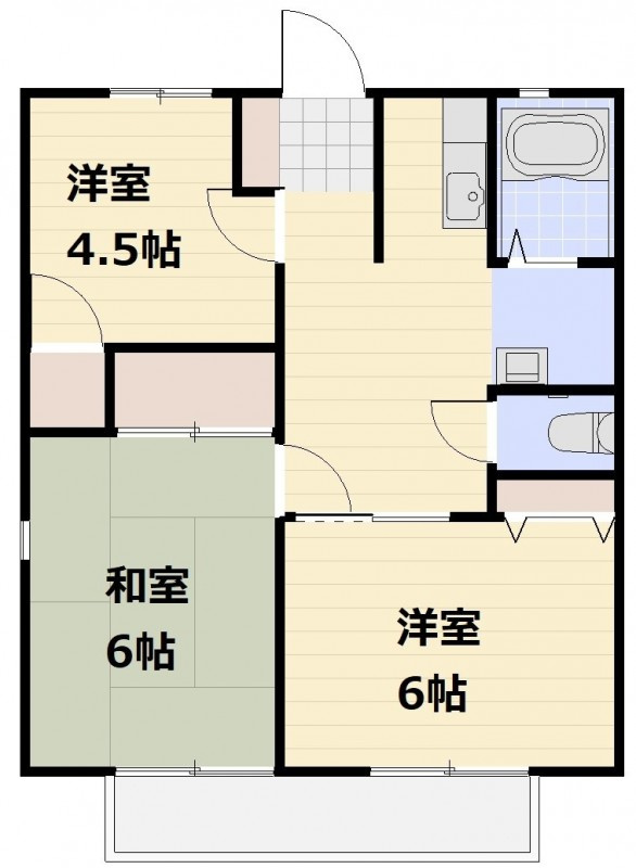 パナヒカリの間取り
