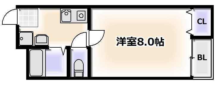 メゾンドマルコの間取り