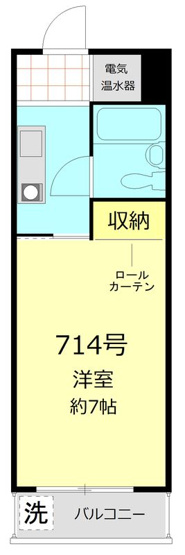 【間取り】 | マンション五反田