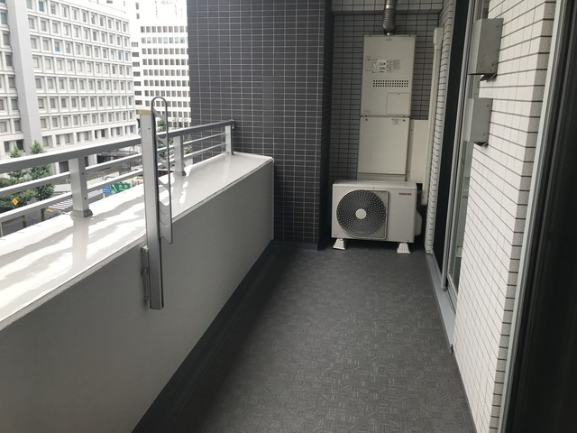 プライア渋谷のバルコニー