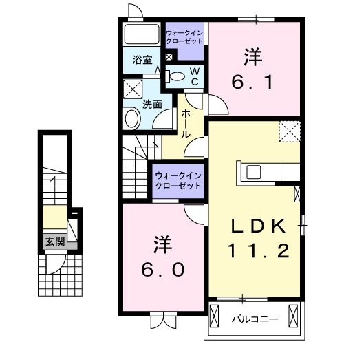 グランツ　　刈谷市近郊の賃貸ならクラスホーム刈谷店の間取り