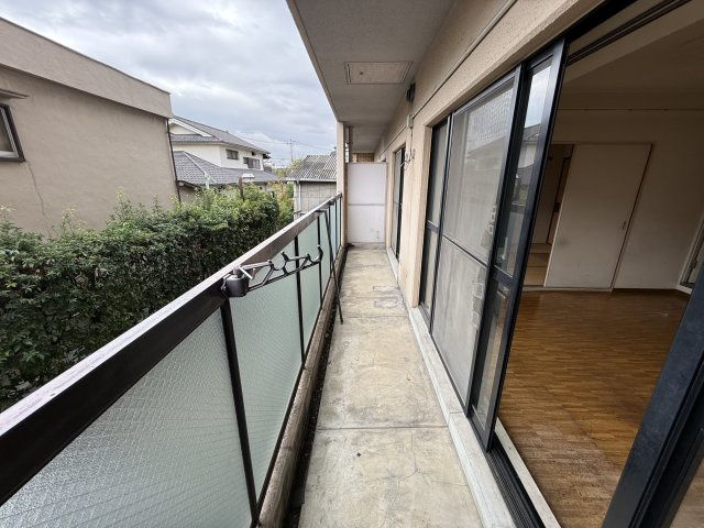 ケントマンションのバルコニー