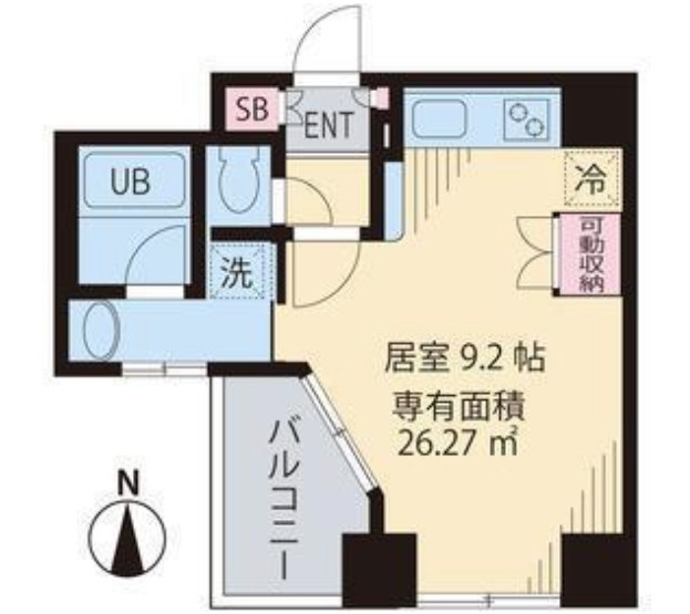 【間取り】 | ビイルーム高円寺