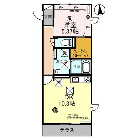 ウエスト　ポートの間取り