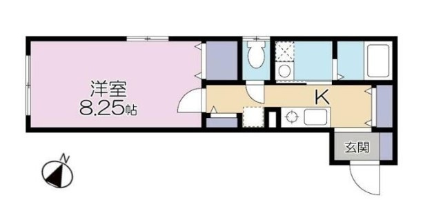 横浜市保土ケ谷区西谷３丁目のアパート