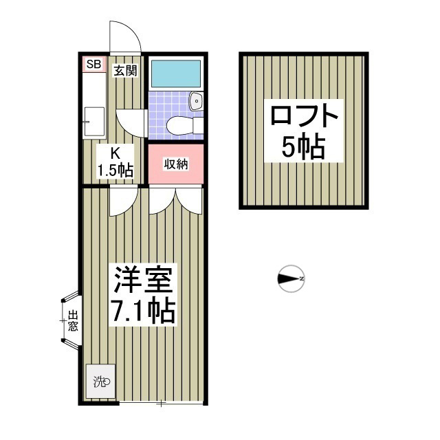 アザレアの間取り