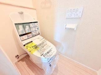 【トイレ】 | 小山町　新築住宅♪ | 【トイレ♪】お掃除ラクラクなトイレです♪