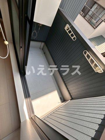 Ange神戸のバルコニー
