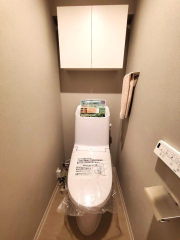 ライオンズマンション三郷第5のトイレ|ゆったりとした空間のトイレです