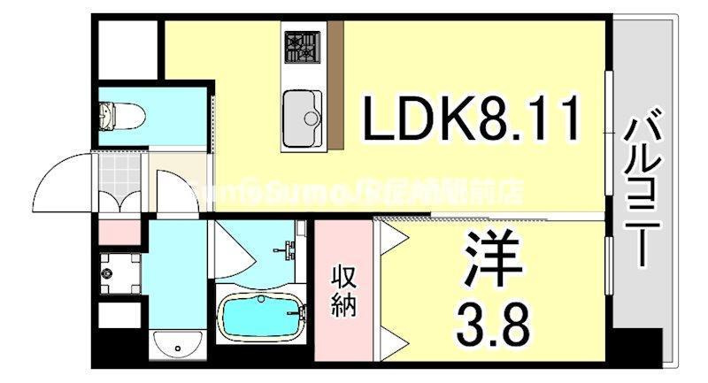 エスタート御幣島の間取り
