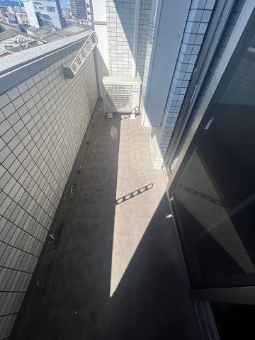 エスタート御幣島のバルコニー