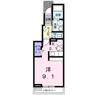 【間取り】 | パークサイドエイシュウ　Ⅲ | 間取図