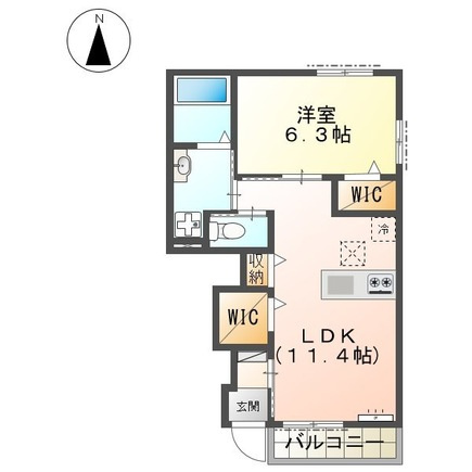 mille　euphoriaの間取り