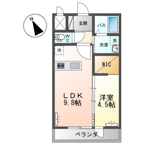 グレイスコートの間取り