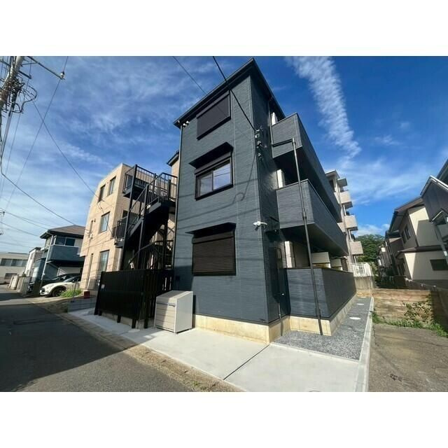 千葉市稲毛区稲毛東５丁目のアパートの外観