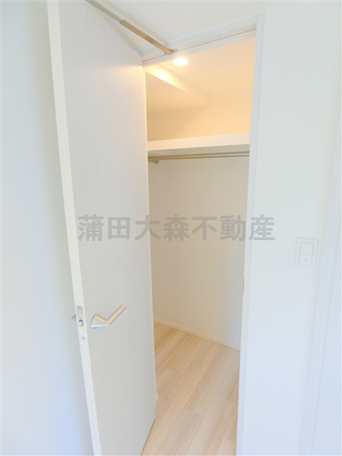 ザ・パークハビオ蒲田の収納|収納　ウォークインクローゼット