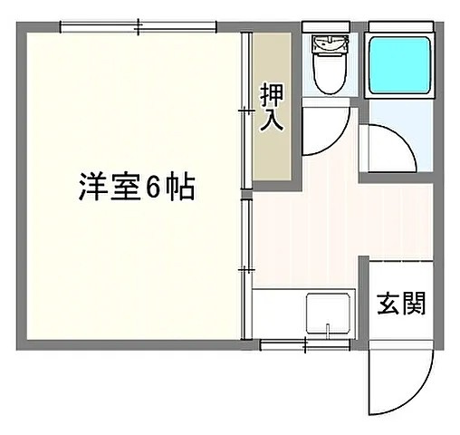 シエル中山手の間取り