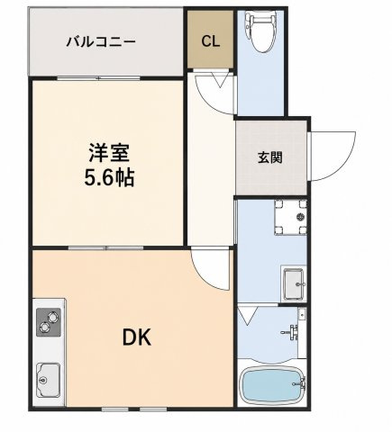 ロワール北大手の間取り