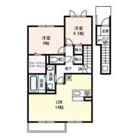 【間取り】 | シーザリオ B棟 B | 間取り図です。
