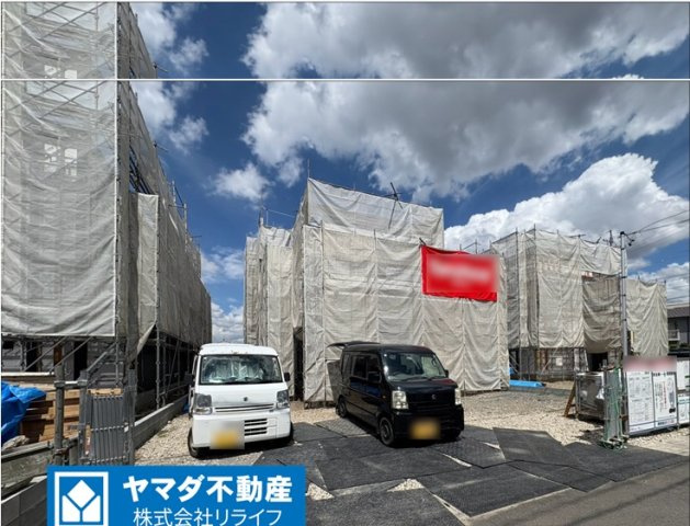 タマタウン　岐阜市南鶉1丁目(鶉小)　全4区画分譲の外観|「現地（2026年7月16日）撮影」　
■外観写真　
■ヤマダ不動産　株式会社リライフ　