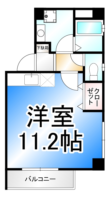 アドヴァンスＫの間取り