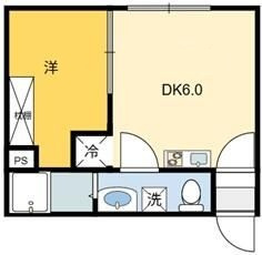 【間取り】 | ボン・ドミール新鎌ヶ谷 | 間取りです。