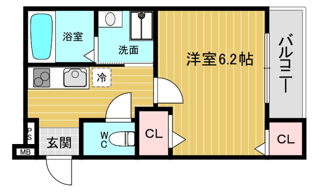 【間取り】 | フジパレス西宮甲東園Ⅲ番館 