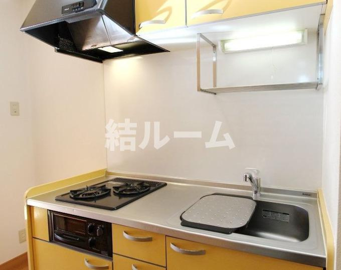 板橋区赤塚７丁目のアパートのキッチン