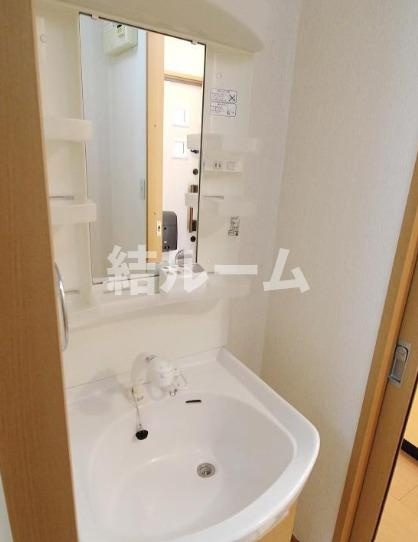 板橋区赤塚７丁目のアパートの洗面所