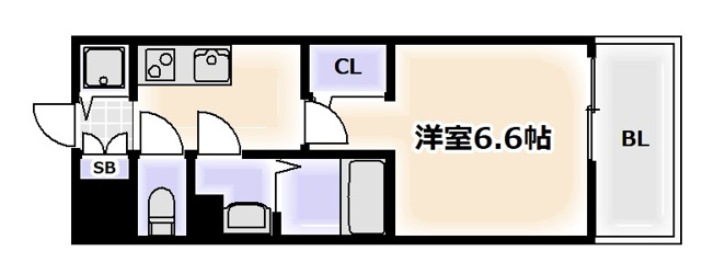 【間取り】 | エスリード難波VALORE