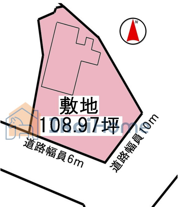 明石市二見町東二見　土地の土地図|●年中無休：当日予約可●敷地約108.97坪ございます！建築条件はございません！店舗用地としても可能