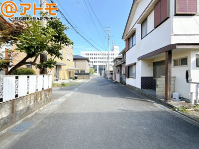 【前面道路含む現地写真】 | 駿河区緑が丘町　新築戸建　全1棟