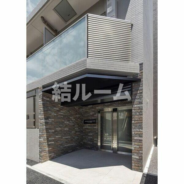 板橋区宮本町の賃貸マンションのエントランス