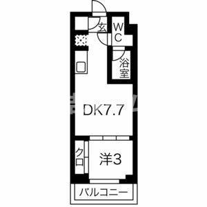 板橋区宮本町の賃貸マンションの間取り