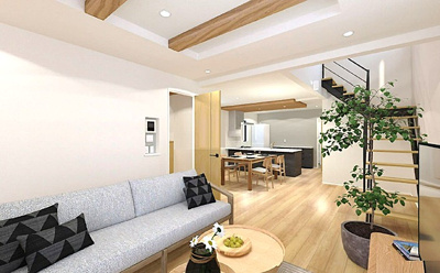 【完成予想図】 | 板橋区前野町2丁目　新築戸建　9980万円