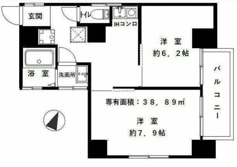 髙橋ビルの間取り