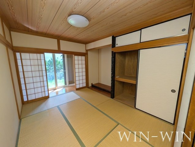 豊橋市北山町貸家の寝室